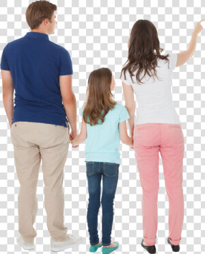 People Pointing Png Clipart Library Stock   Family People Png  Transparent Png