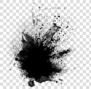 Transparent Color Splatter Png   Picsart Black Color Splash  Png Download