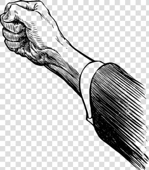 Line Art neck monochrome Photography   Punching Fist Png  Transparent Png