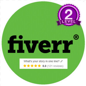 Sell Your Product By A 5 Star Fiverr Account   Fiverr Png Logo 5 Star  Transparent Png