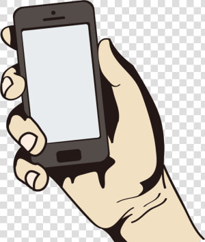 Mobile Phone Smartphone Mobile Device   Vector Png Cell Phone Vector  Transparent Png