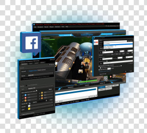 Live Stream On Facebook   Xsplit Version  HD Png Download