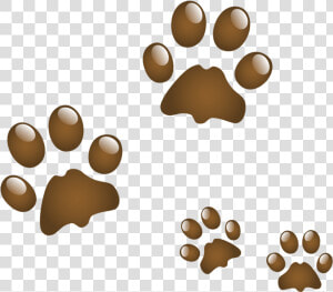 Anjing Clip Art Kucing Transparan Png   Dog Paw Print Animated  Transparent Png