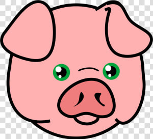 Head Clipart Pig   Pig Face Clipart Png  Transparent Png