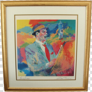 Frank Sinatra Painting Leroy Neiman  HD Png Download