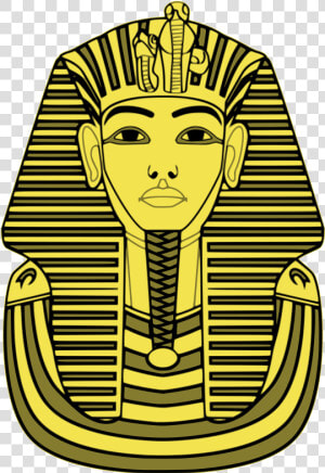 Tutankhamun   Drawing Tutankhamun Death Mask  HD Png Download