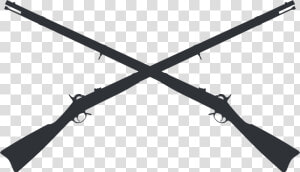 Transparent Crossed Rifles  HD Png Download