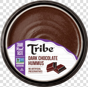 Product   Tribe Dark Chocolate Hummus  HD Png Download