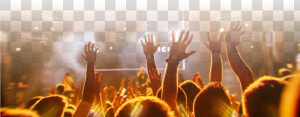 Transparent People Cheering Png   Concert  Png Download