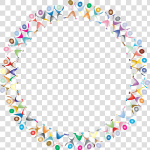 Dancing People Circle   People In A Circle Png  Transparent Png