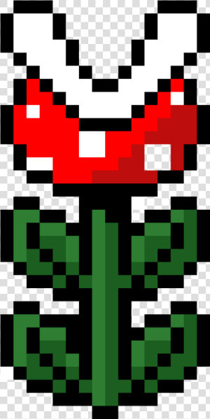 Mario Piranha Plant Pixel Art  HD Png Download