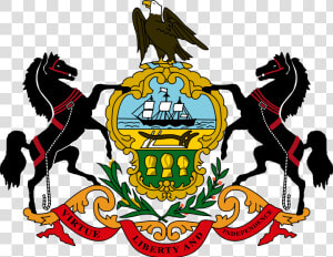 Coat Of Arms State Seal   Pennsylvania Coat Of Arms  HD Png Download