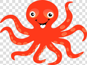 Clip Art Polvo Desenho Png   Transparent Background Octopus Clipart  Png Download