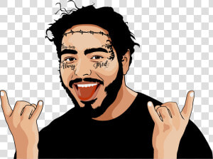 Post Malone Svg 2019  HD Png Download