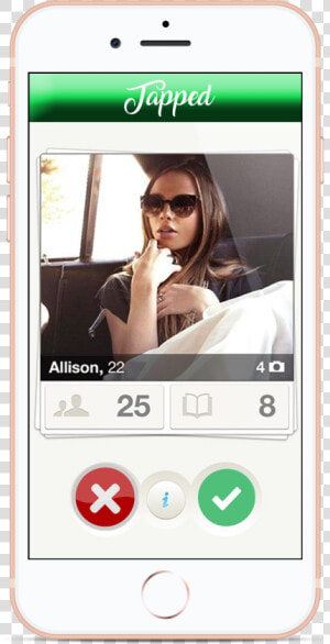 S Tapped Wiki   Tinder  HD Png Download