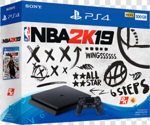 Sony Playstation Nba2k19 Bundle Data Rimg Lazy   Ps4 Unit Nba2k20 1tb Bundle  HD Png Download