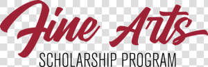 Fine Arts Scholarship Program  HD Png Download