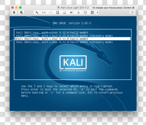 Alt Text   Kali Linux Kernel Line  HD Png Download