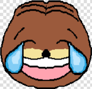 Transparent Spurdo Png   Black Laughing Crying Emoji  Png Download