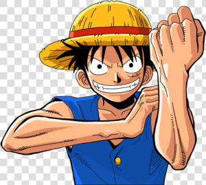 Piratas Es La Historia De Un Chico Llamado Monkey D   One Piece Luffy Fist  HD Png Download