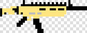 Pixel Art Pixel Scar   Png Download   Fortnite Gun Pixel Art  Transparent Png