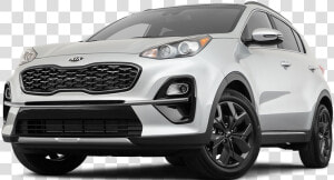 2020 Kia Sportage Silver  HD Png Download