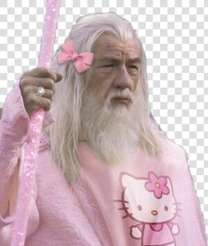 Gandalf Hello Kitty   Png Download   Gandalf Pink Hello Kitty  Transparent Png