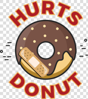 Donut Clipart Worry Be   Hurts Donuts Logo Png  Transparent Png