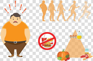 Fat To Fit Vector   Png Download   Do  39 s And Don Ts For Obesity  Transparent Png