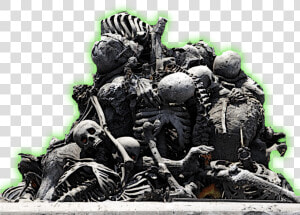 Cacklers Dry Bone Mound  Or Scary Pile Of Bones   Enter At Your Own Risk Halloween  HD Png Download