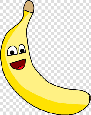 Transparent Banana Clip Art   Happy Banana  HD Png Download