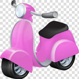 Pink Vespa Png Clip Art  Transparent Png