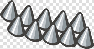 Spikes Png Free Download   Cartoon Spikes Png  Transparent Png