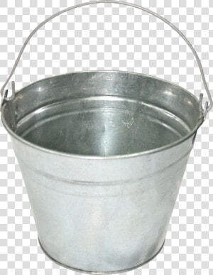 Steel Bucket Png Image   Transparent Background Bucket Png  Png Download