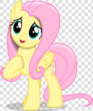 Fluttershy Vector Brony  HD Png Download