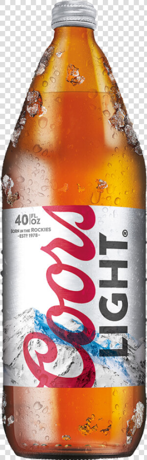 40 Ounce Coors Light  HD Png Download