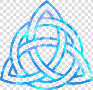  triquetra  celtic   Holy Trinity Symbol  HD Png Download