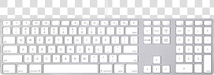 Apple Keyboard With Numeric Keypad  HD Png Download