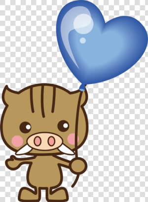 Balloon cartoon wild Boar   ตกแต่ง ห้องเรียน มุม ต่างๆ ใน ห้องเรียน  HD Png Download