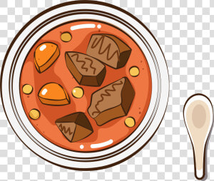 Transparent Dish And Spoon Clipart   Bánh  HD Png Download