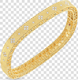 Gold And Diamond Bracelet   Roberto Coin  HD Png Download