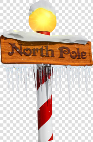 North Pole Sign Clip Art   North Pole Sign Png  Transparent Png