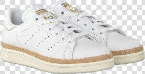 White Adidas Sneakers Stan Smith Bold   Skate Shoe  HD Png Download