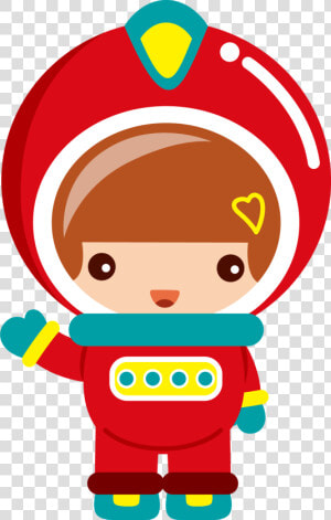 B Clipart Space Personagens Astronauta Png    Cute Astronaut Clipart  Transparent Png