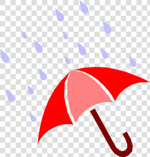 Clipart Umbrella With Rain Drops   Rain Umbrella Clip Art  HD Png Download