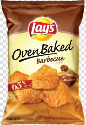 Lay S Oven Baked Barbecue Flavored Potato Crisps 1   Oven Baked Lays Chips  HD Png Download