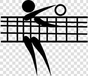 7 Common Hour   Voleibol Blanco Y Negro  HD Png Download