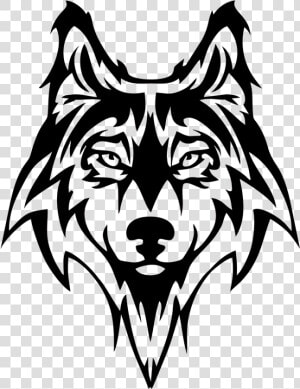 Wolf Dog Doggy Snout Jdm Auto Car Bumper Window Vinyl   Wolf Head Clipart Png  Transparent Png