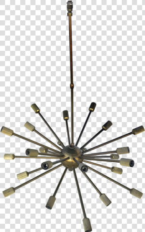 Pendant Light Fixture Sputnik Light Black Png  Transparent Png