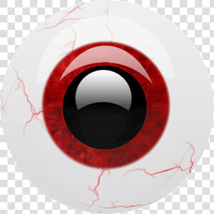 Cartoon Scary Eye Ball   Red Eyes Cartoon Png  Transparent Png